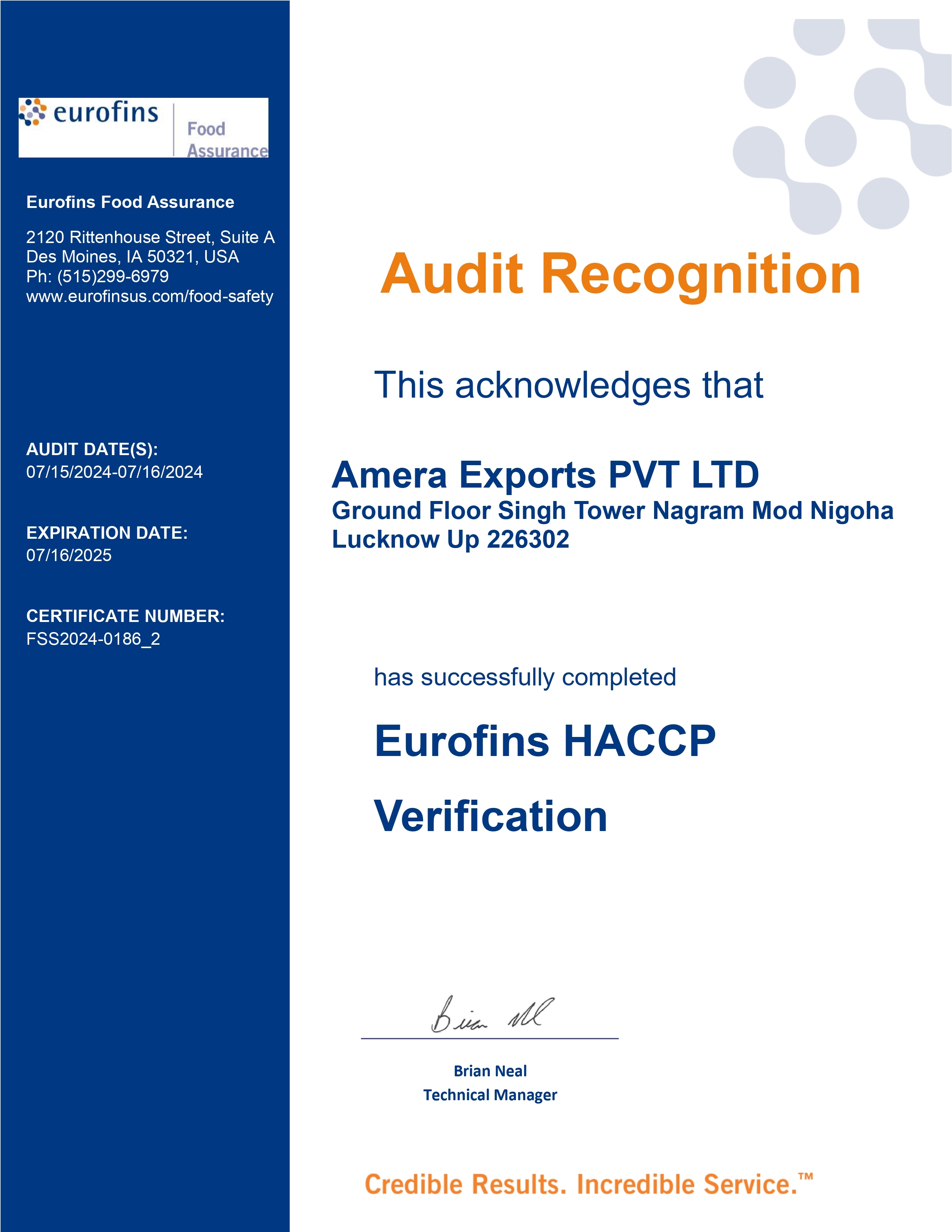 Certificate 3